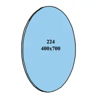 Зеркало 400x700мм 224                                                                               