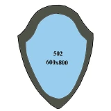 Зеркало 600x800 без полок 502                                                                       