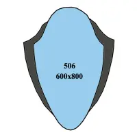 Зеркало 600x800 без полок 506                                                                       