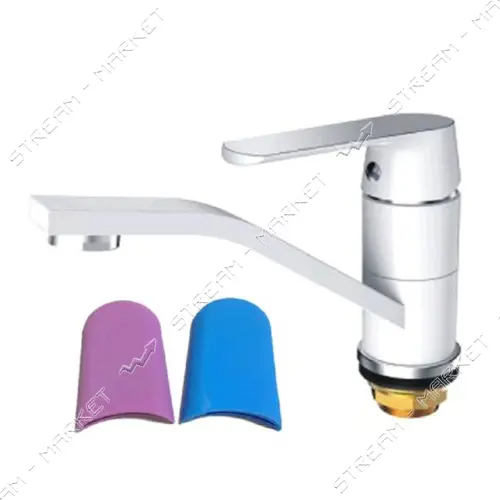 Смеситель для кухни Mixxus Premium TIGER white 555-15