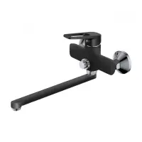 Смеситель для ванной Mixxus Nevada black 006 Button                                                 