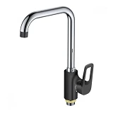 Смеситель для кухни Mixxus Nevada black 014-G NUT                                                   