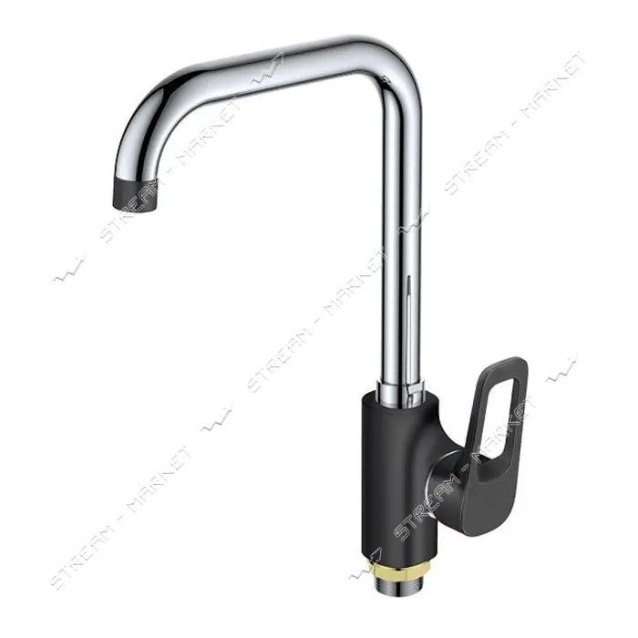 Смеситель для кухни Mixxus Nevada black 014-G NUT                                                   
