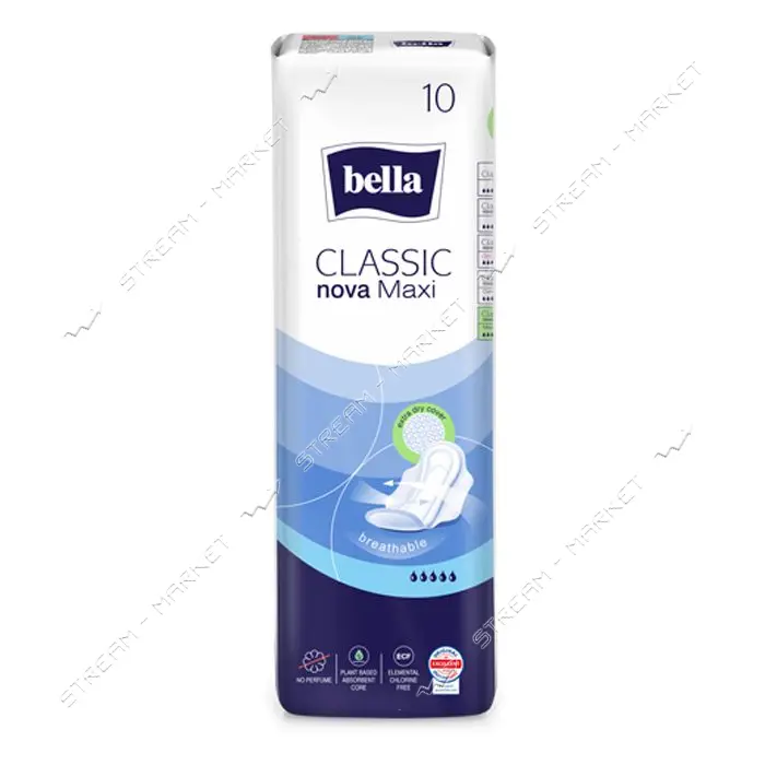 Гигиенические прокладки Bella Classic Nova Maxi 10шт