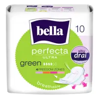 Гигиенические прокладки Bella Perfecta Ultra Green 4 капли 10шт                                     