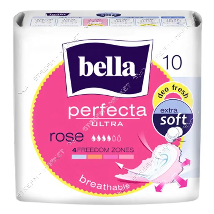 Гигиенические прокладки Bella Perfecta Ultra Rose Deo Fresh 10шт