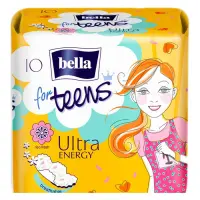 Гигиенические прокладки Bella for Teens Ultra Energy 10шт                                           