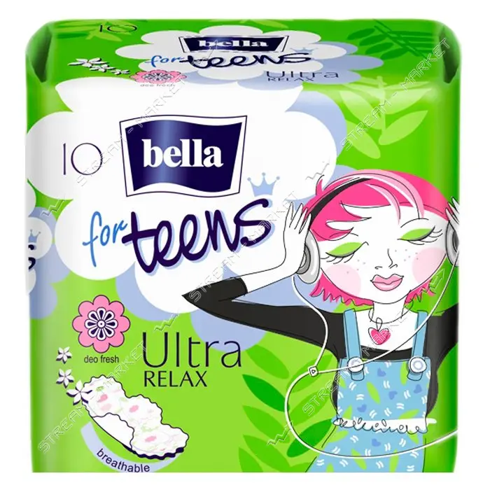 Гигиенические прокладки Bella for Teens Ultra Relax 10шт                                            