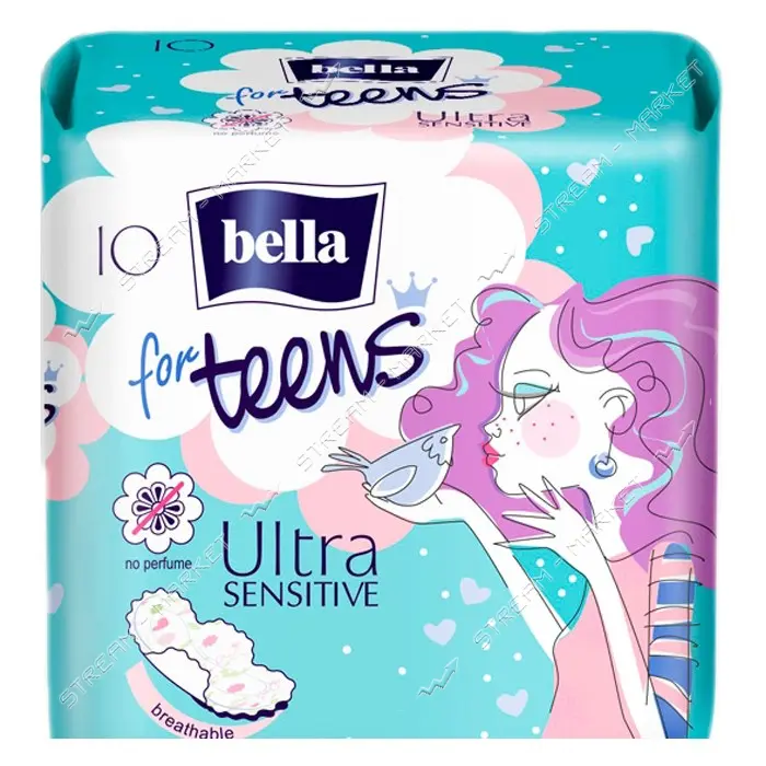 Гигиенические прокладки Bella for Teens Ultra Sensitive 10шт