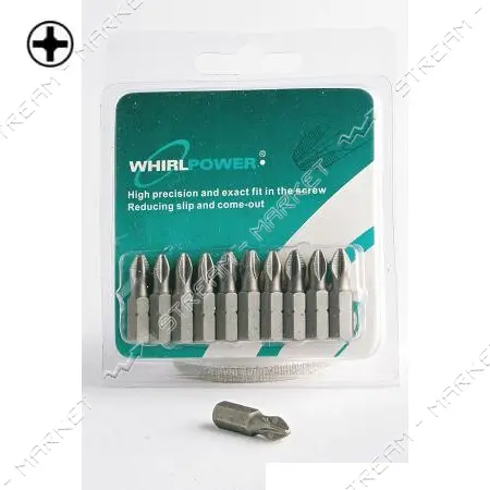 Бита Whirlpower PH-1x50мм 10шт