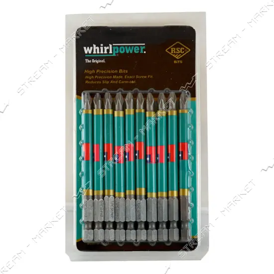 Бита Whirlpower PH-2x90мм 10шт оригинал                                                             