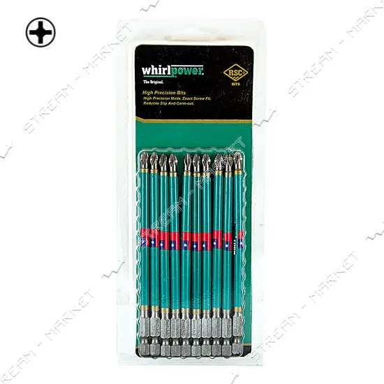 Бита Whirlpower PH-2x127мм 10шт оригинал                                                            