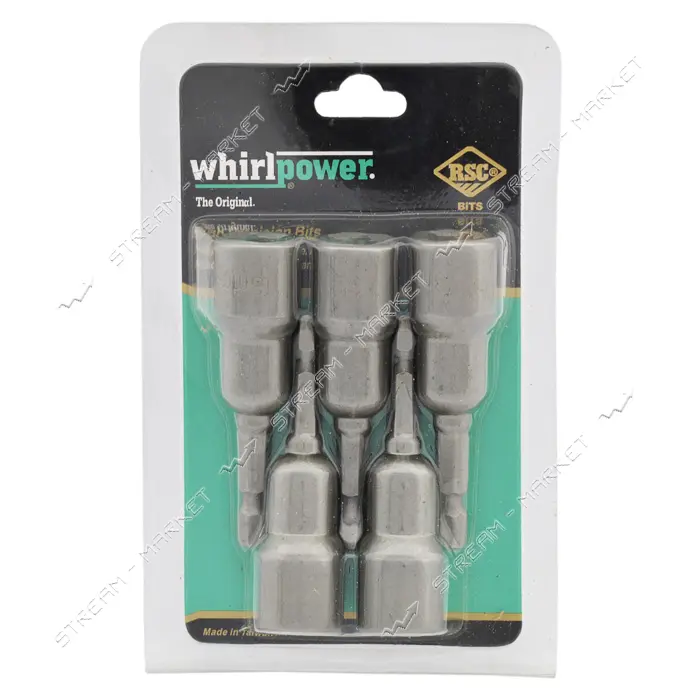 Головка магнитная 13 Whirlpower 5шт