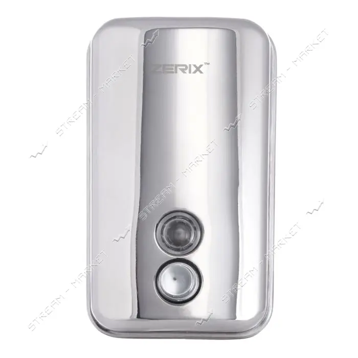 Дозатор настенный для мыла Zerix D-800-SUS нержавейка SUS304 800мл