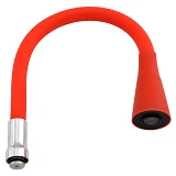 Гусак силиконовый гибкий ZERIX SPS-02 RED красный