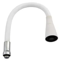 Гусак силиконовый гибкий ZERIX SPS-02 WHITE белый                                                   