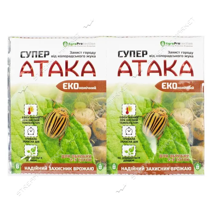 Средство от колорадського жука на 2 сотки Супер Атака Еко 4мл