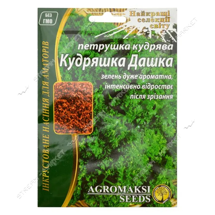 Семена петрушки кучерявой Агромакси Кудряшка Дашка 15г                                              