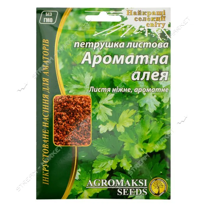 Семена петрушки листовой Агромакси Ароматная аллея 15г