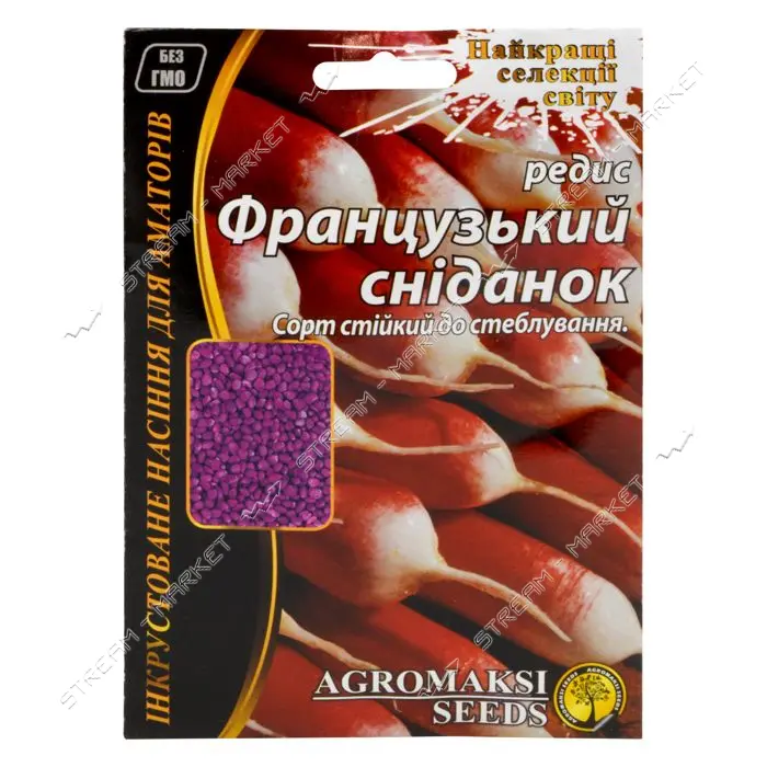 Семена редиса Агромакси Французский завтрак 10г