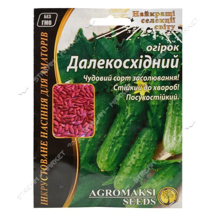Семена огурцов Агромакси Дальневосточный евро пакет 4г