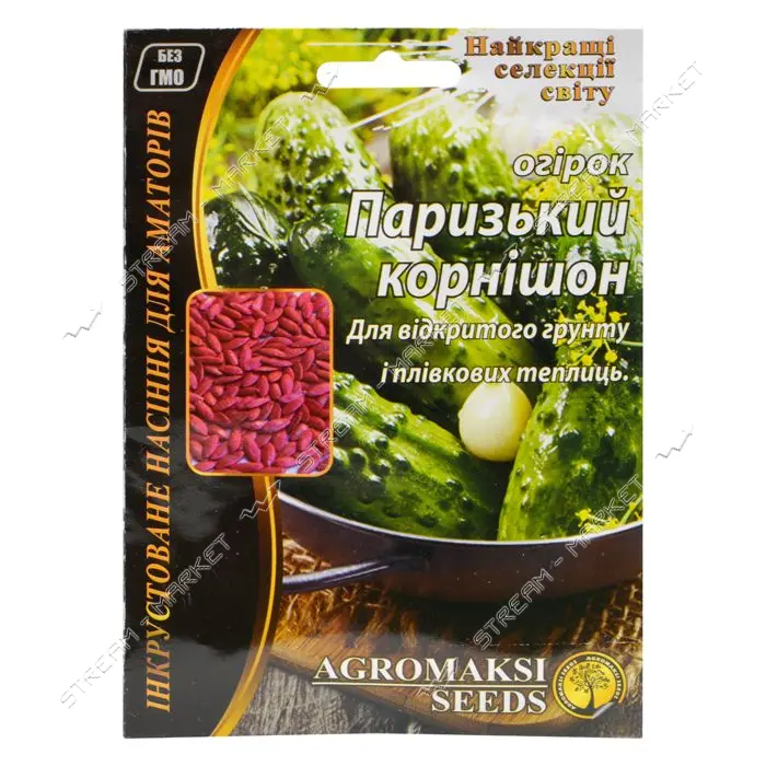 Семена огурцов Агромакси Парижский корнишон 4г
