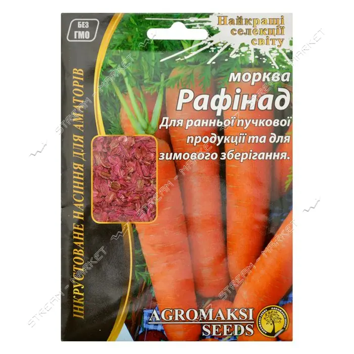 Семена моркови Агромакси Рафинад 15г