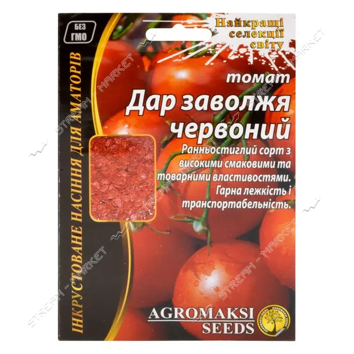 Семена томата Агромакси Дар заволжья красный евро пакет 3г