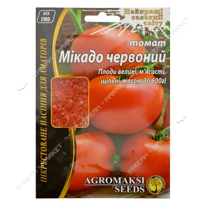 Семена томата Агромакси Микадо красный евро пакет 2г