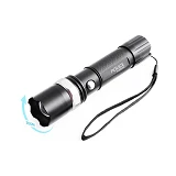 Фонарь Police T8626S-XPE 1х18650/3хААА З/У 220V/12V zoom Box