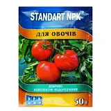Удобрение водорастворимое для овощей Standart NPK 50г                                               