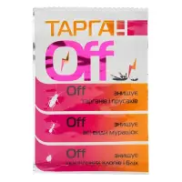 Средство Тарган OFF от тараканов постельных блох моли и мурашек 2г                                  