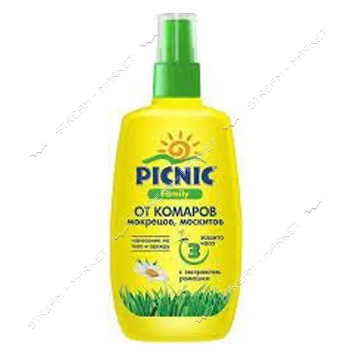 Спрей от комаров PICNIC Family 100мл