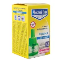 Жидкость от комаров Чистый дом для электрофумигатора 45 ночей                                       