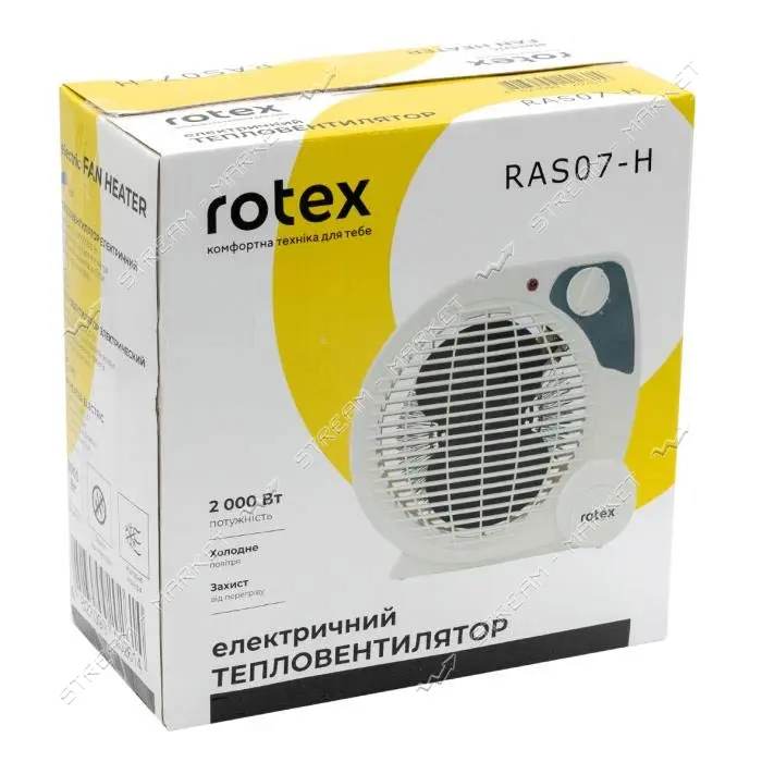 Тепловентилятор Rotex RAS07-H 2000Вт