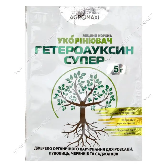 Удобрение Агромакси Зеленый щит Гетероауксин Супер 5г                                               