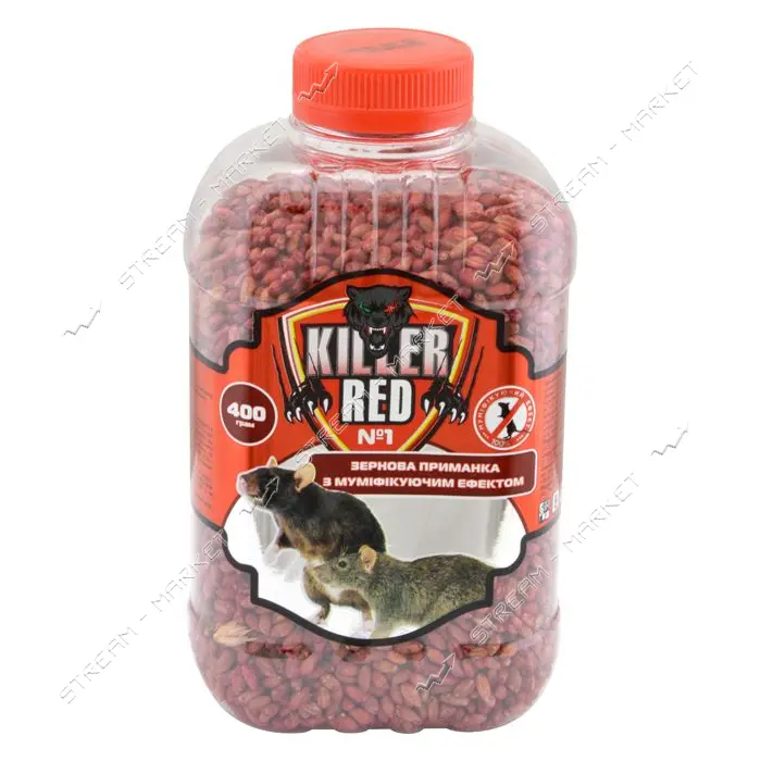Зерновая смесь RED KILLER масло-сыр ПЭТБ 400г                                                       