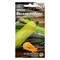 Семена кабачков Агромакси смесь сортов Веселая семейка 2г                                           