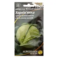 Семена капусты белокачанной Агромакси Харьковчанка 1г                                               