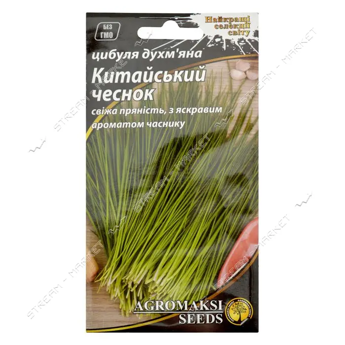 Семена лука душистого Агромакси Китайский чеснок 0.5г