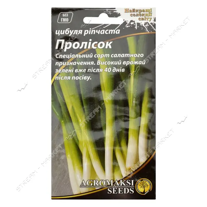 Семена лука репчатого Агромакси на перо Подснежник 0.5г