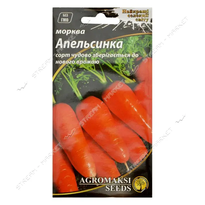 Семена моркови Агромакси Апельсинка 3г                                                              