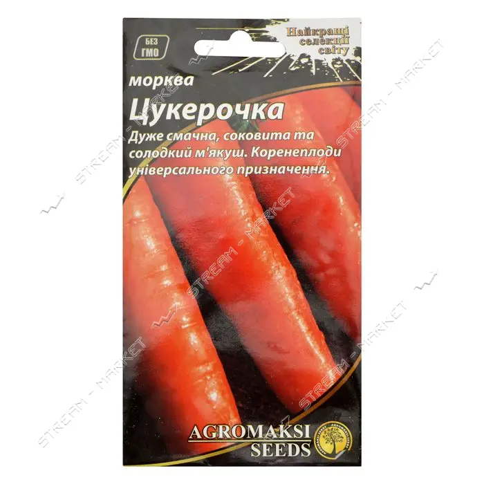 Семена моркови Агромакси Цукерочка 3г