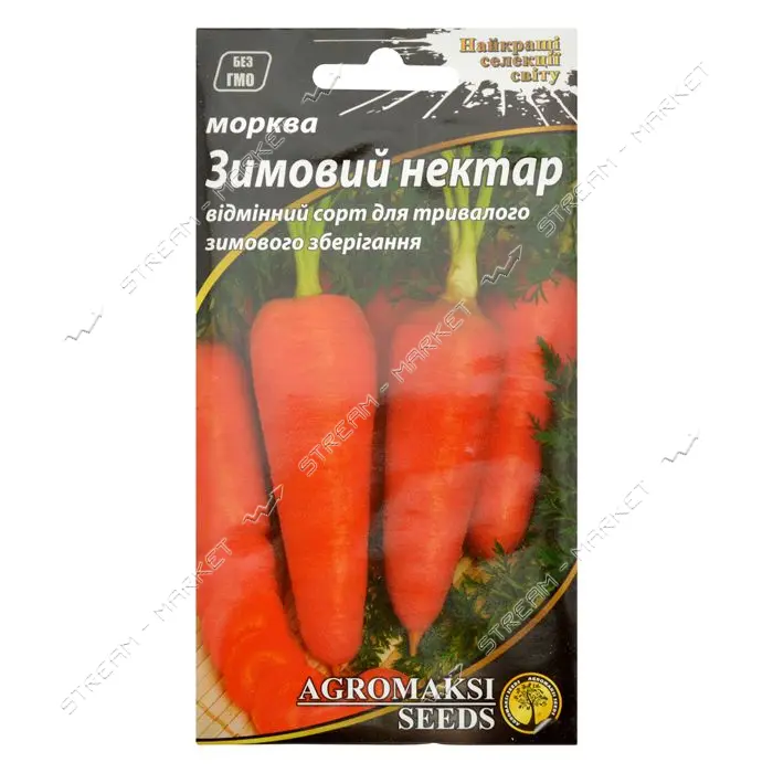 Семена моркови Агромакси Зимний нектар 2г