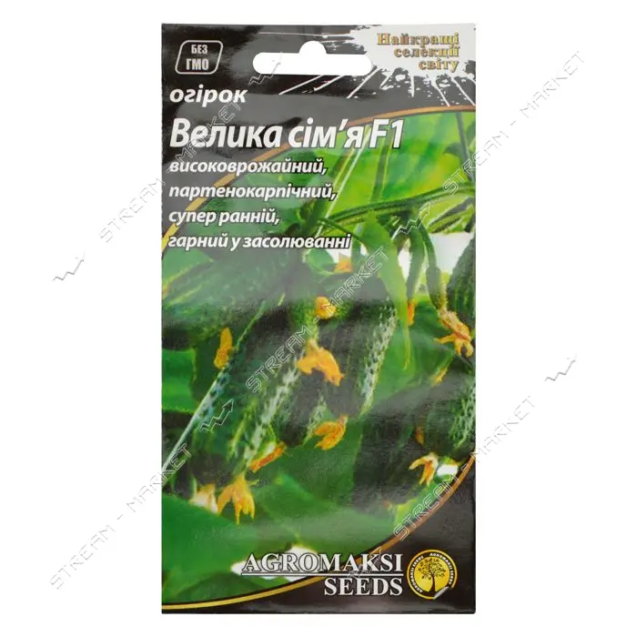Семена огурцов Агромакси Большая семья F1 0.25г