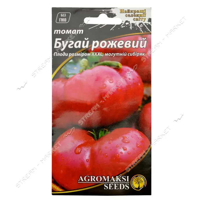 Семена томата Агромакси Бугай розовый 0.1г
