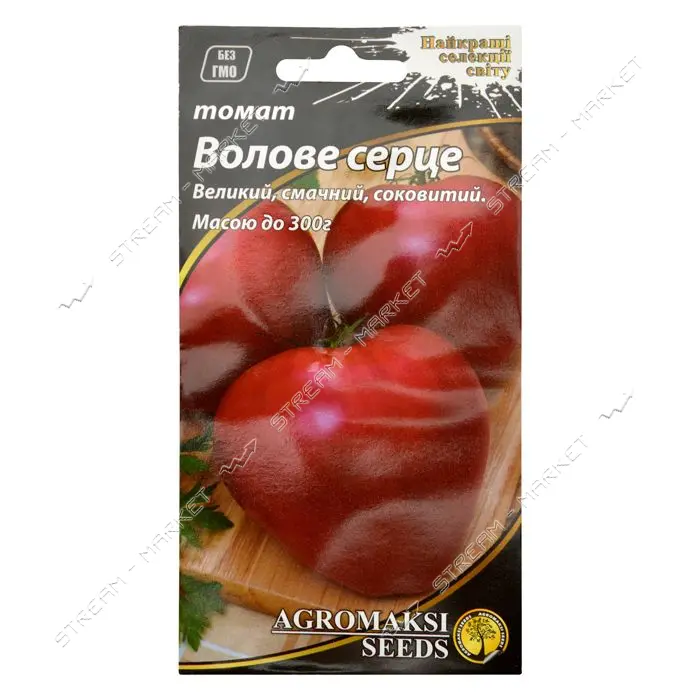 Семена томата Агромакси Воловье сердце 0.1г                                                         
