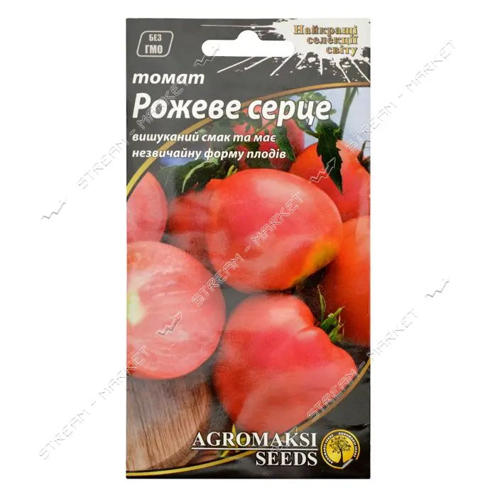 Семена томата Агромакси Розовое сердце 0.1г