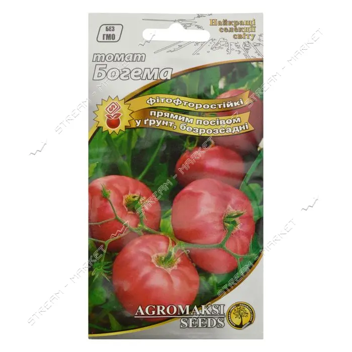 Семена томата безрассадного Агромакси Богема 0.4г