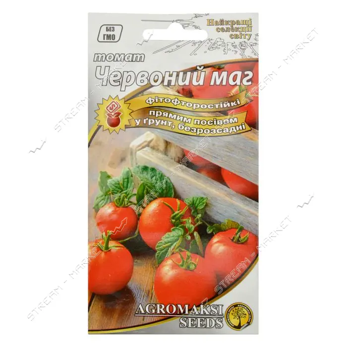 Семена томата безрассадного Агромакси Красный маг 0.4г                                              